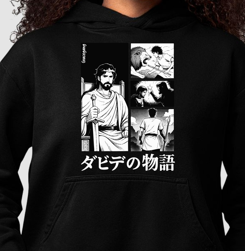 a História de Davi - Anime Style