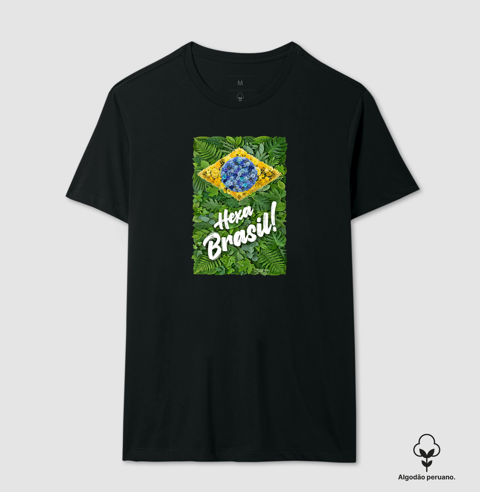 Camiseta Brasil Hexa 