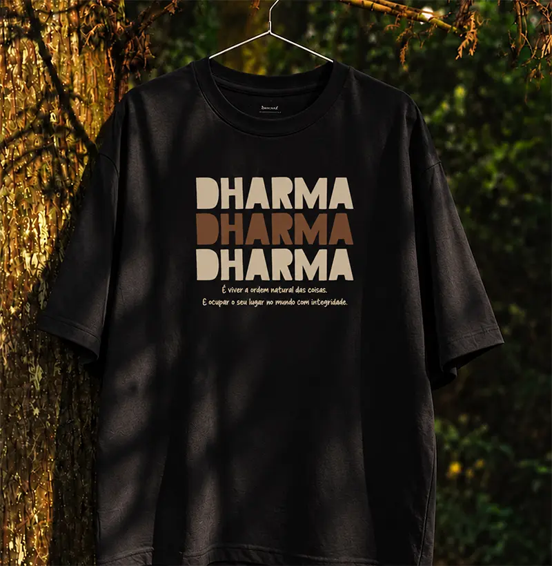 Oversized - Dharma - Camiseta Oversized