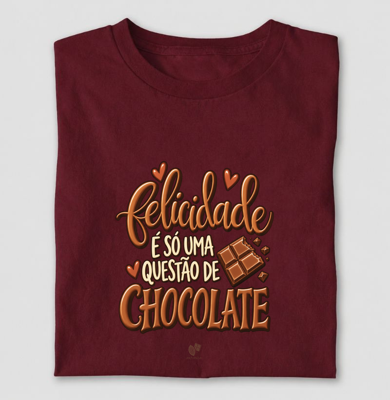 Felicidade é só uma questão de chocolate