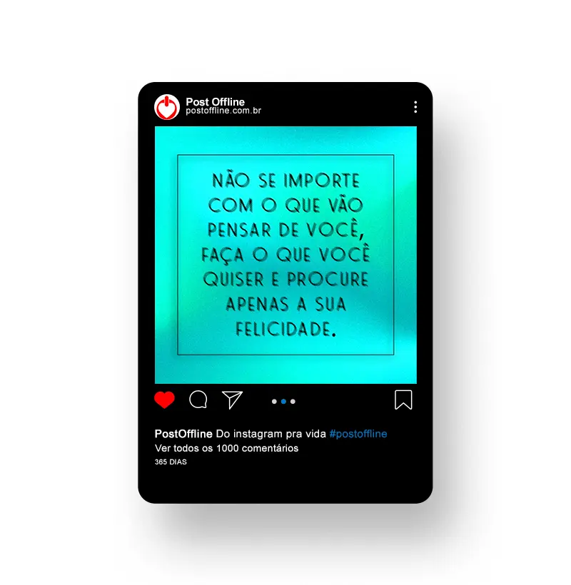 PROCURE A SUA FELICIDADE