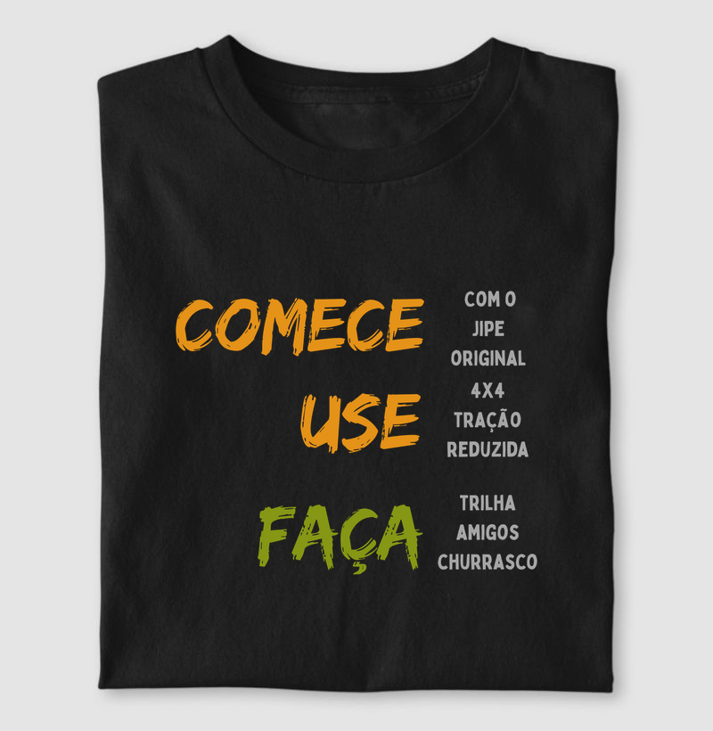 Comece,use e faça