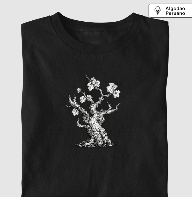 Vinhas Velhas - Camiseta Algodão Peruano