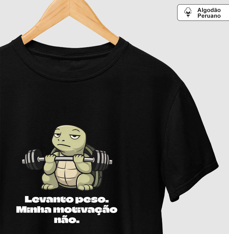 Levanto peso, minha motivação não