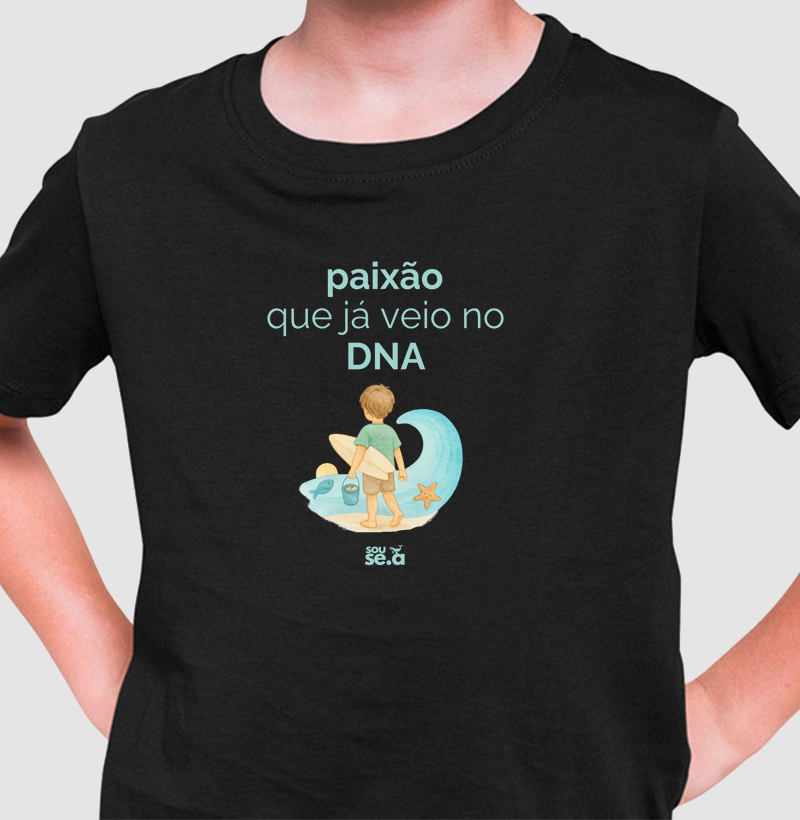 Paixão que já veio no DNA