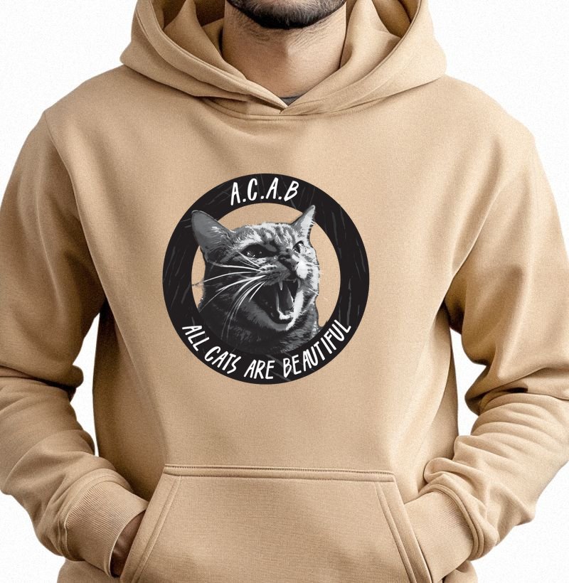 [GABYSHINY] ACAB - ALL CATS ARE BEAUTIFUL - Hoodie Moletom