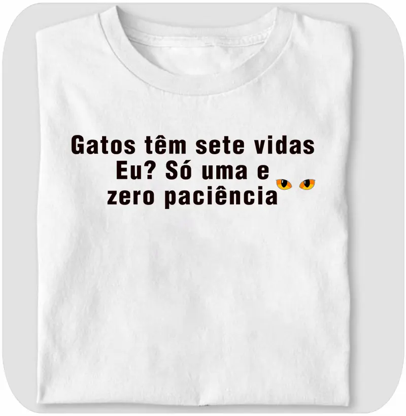 UMA VIDA E ZERO PACIÊNCIA