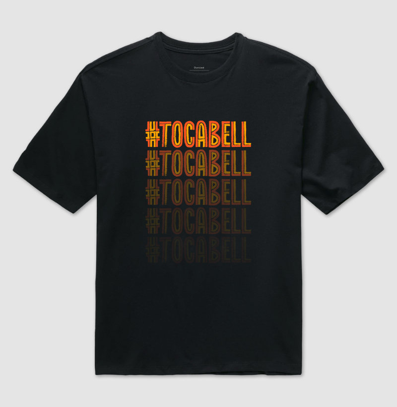 Camiseta Oversized Axé -  #TocaBell