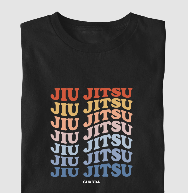 Camiseta Infantil Jiu Jitsu Color