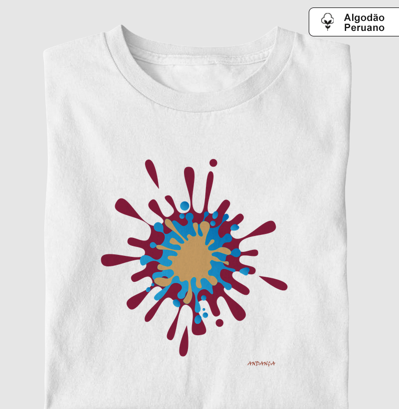 Splash Colorido - Algodão Peruano