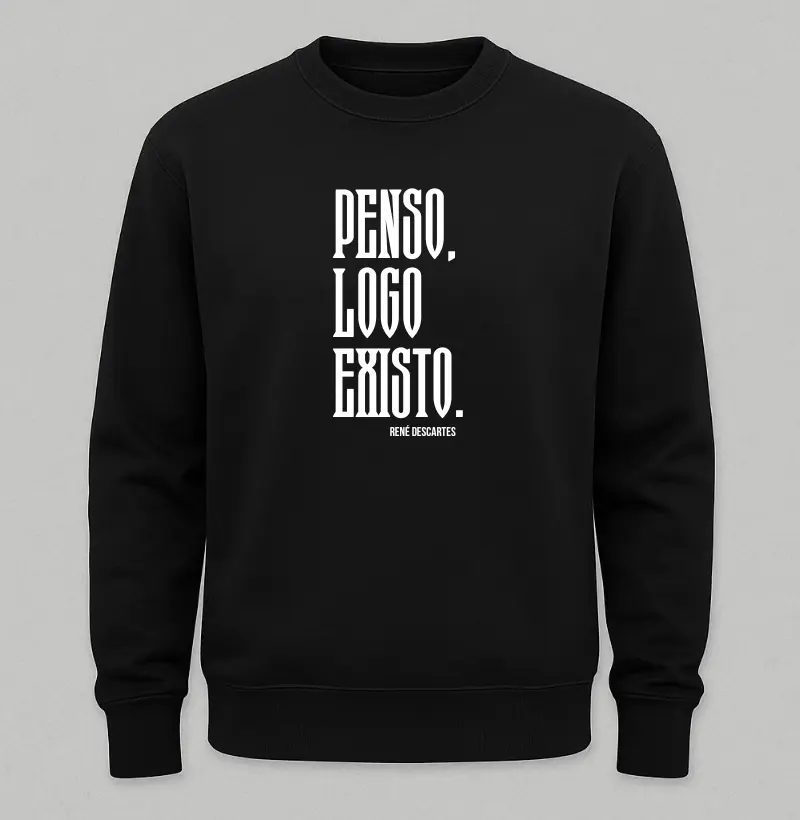 Penso, logo existo. - René Descartes