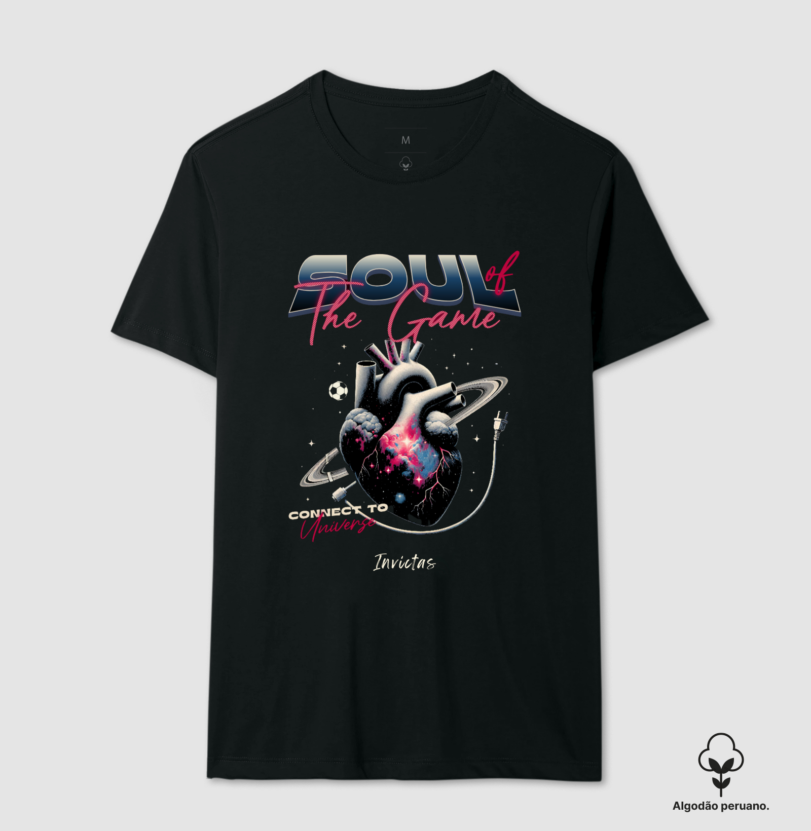 Camiseta Premium Algodão Peruano - Soul Of The Game