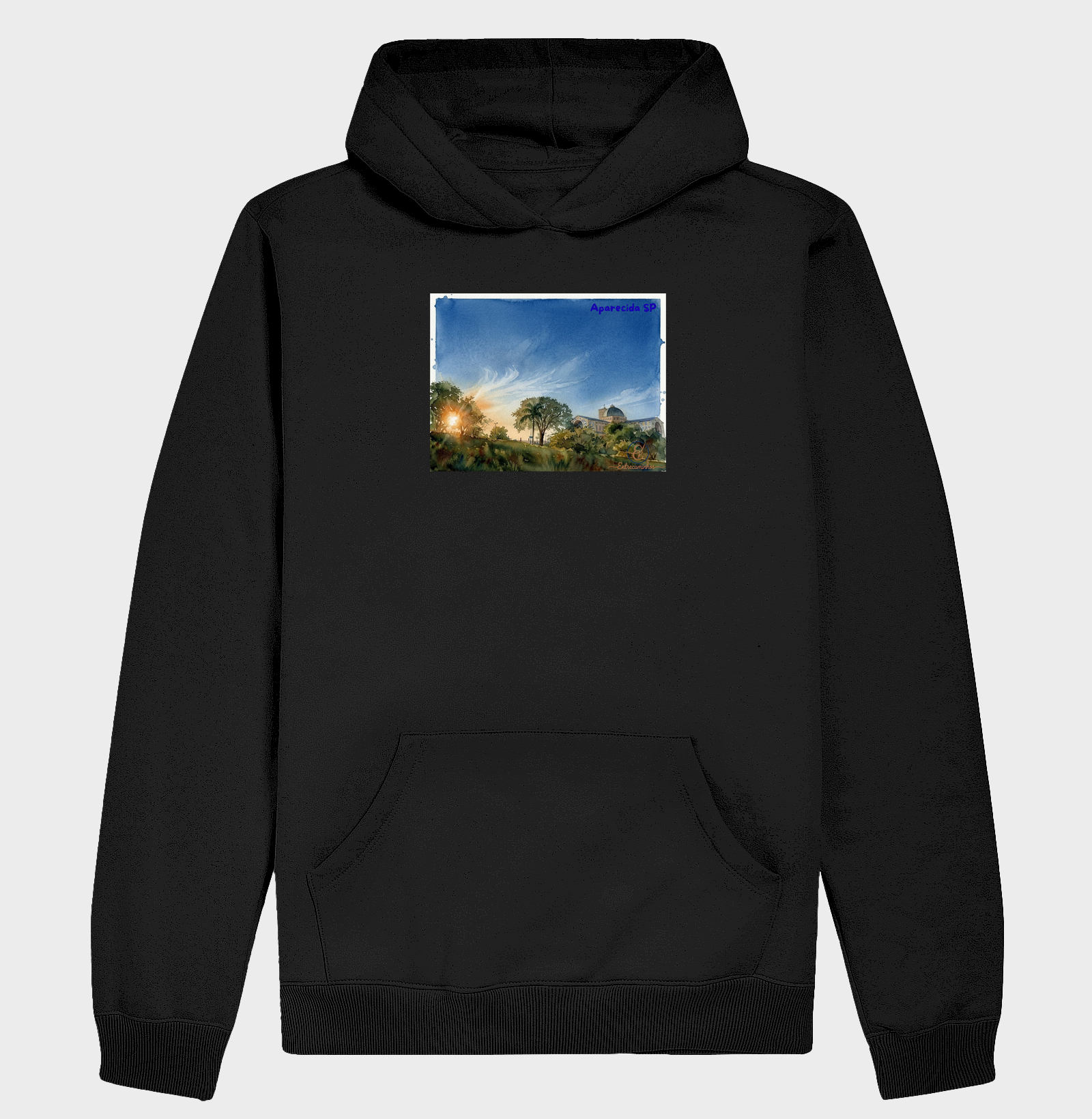 Santuário de Aparecida (aquarela)