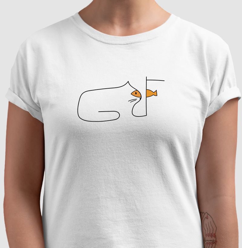 Camiseta CatFish - Estampa Pet