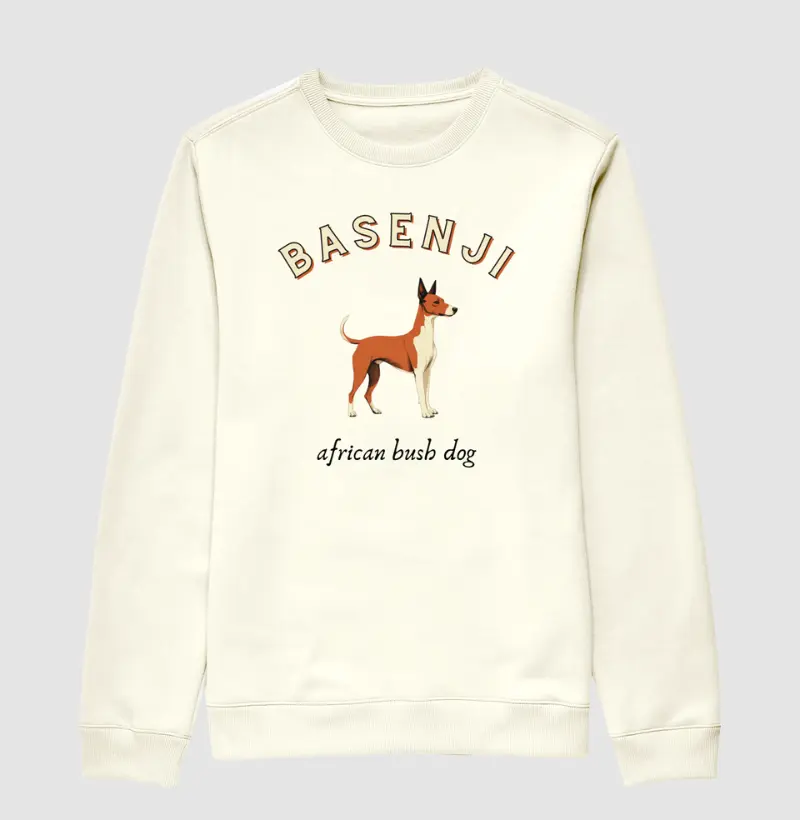 Basenji Moletom Careca