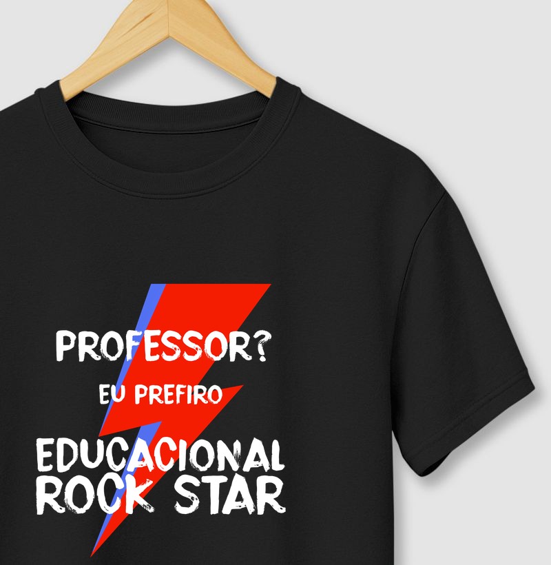 Professor? Eu prefiro Educacional Rockstar
