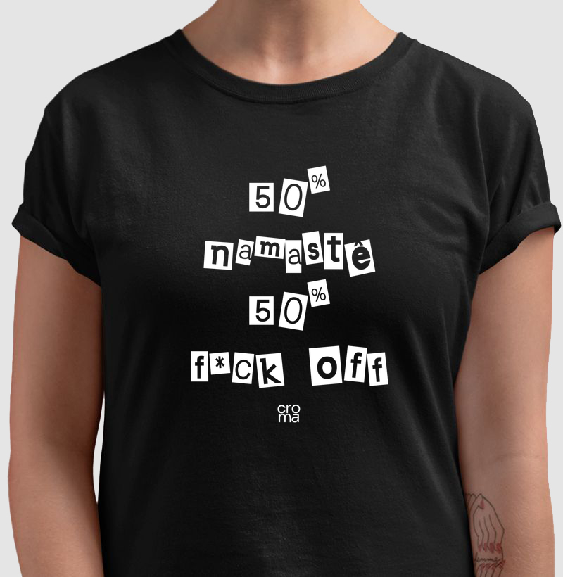 Camiseta Regular 50% Namastê