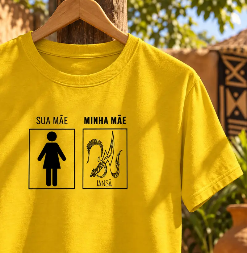 MINHA MÃE IANSÃ - Camiseta