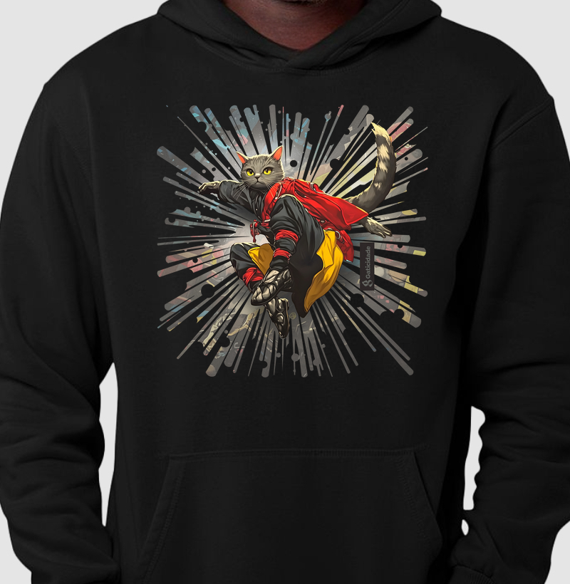 Mestre Gato em Ação