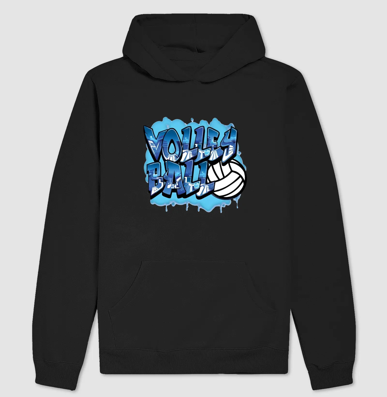 Moletom Hoodie Voleibol Grafismo