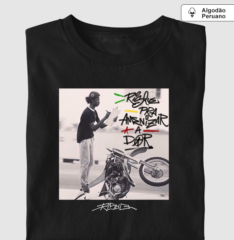 CAMISETA - RISQUEI PRA AMENIZAR A DOR