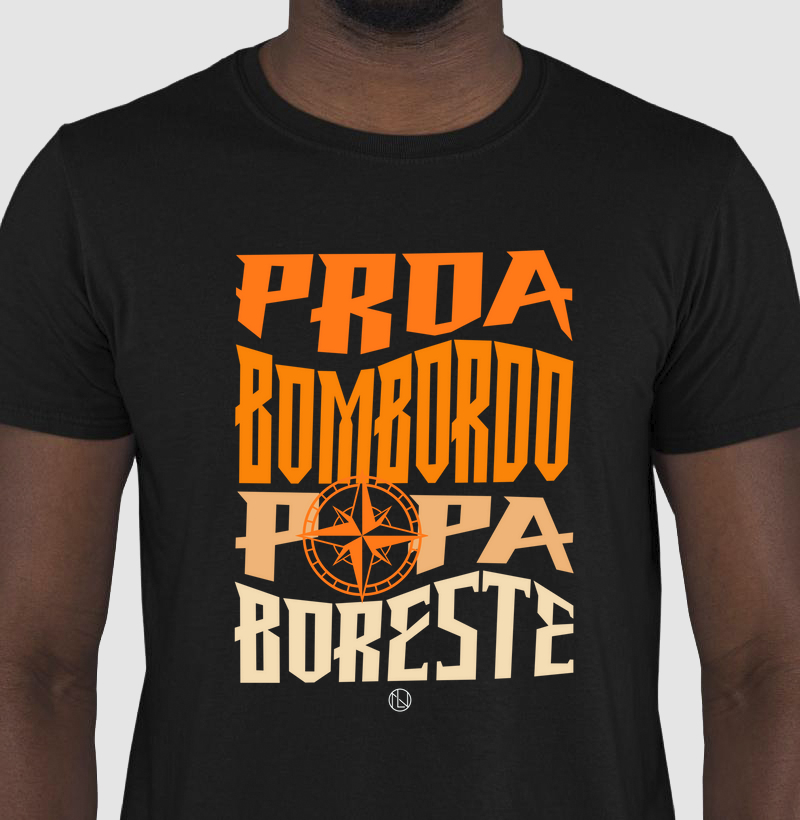 Camiseta Proa Bombordo Popa Boreste