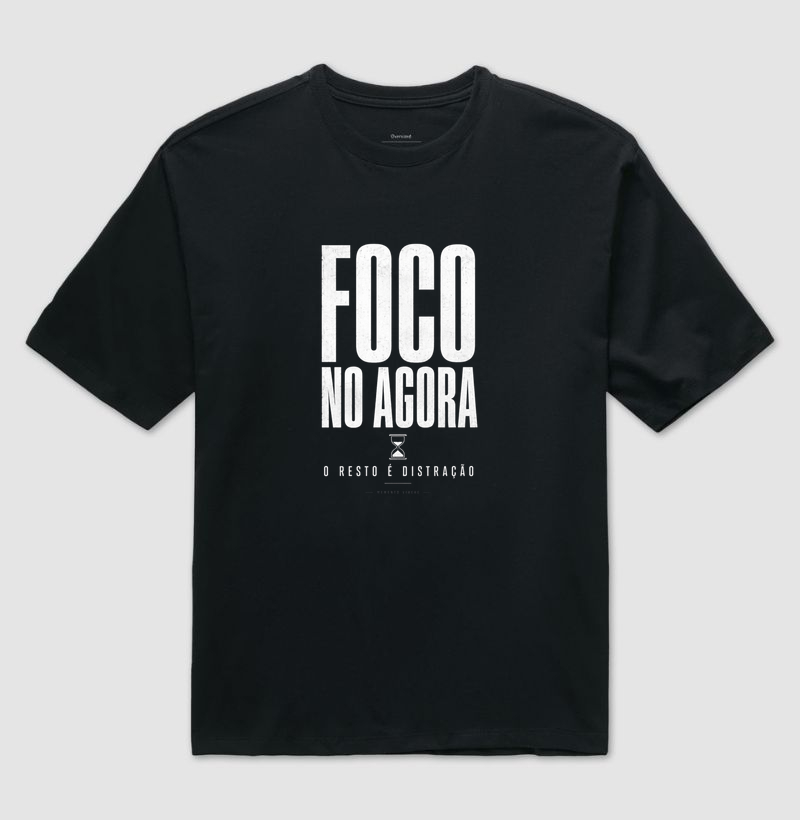 Camiseta Foco no Agora