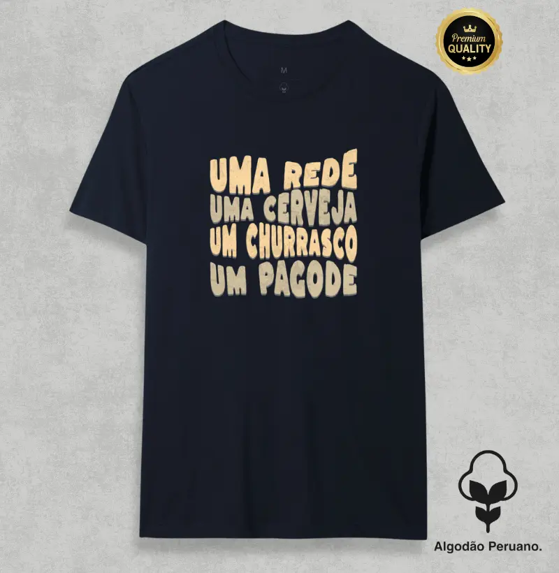 Uma rede uma cerveja um churrasco um pagode