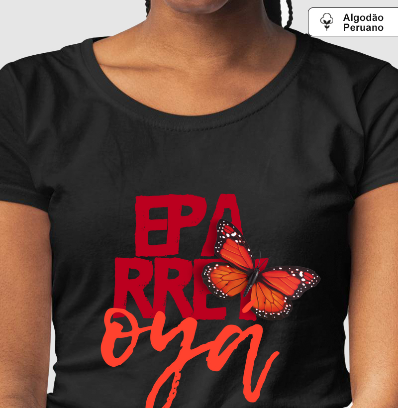 Camiseta Feminina Premium Iansã - Estilo e Conforto em Algodão Peruano