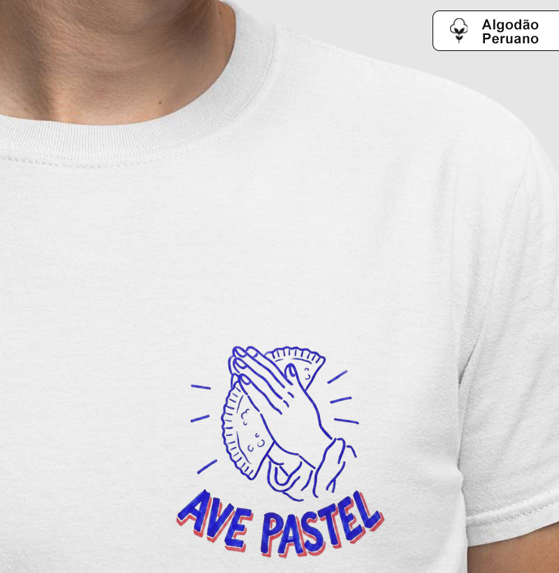 Ave Pastel Pima - Camiseta Algodão Peruano