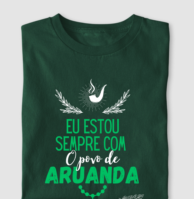 Estou sempre com o povo de Aruanda