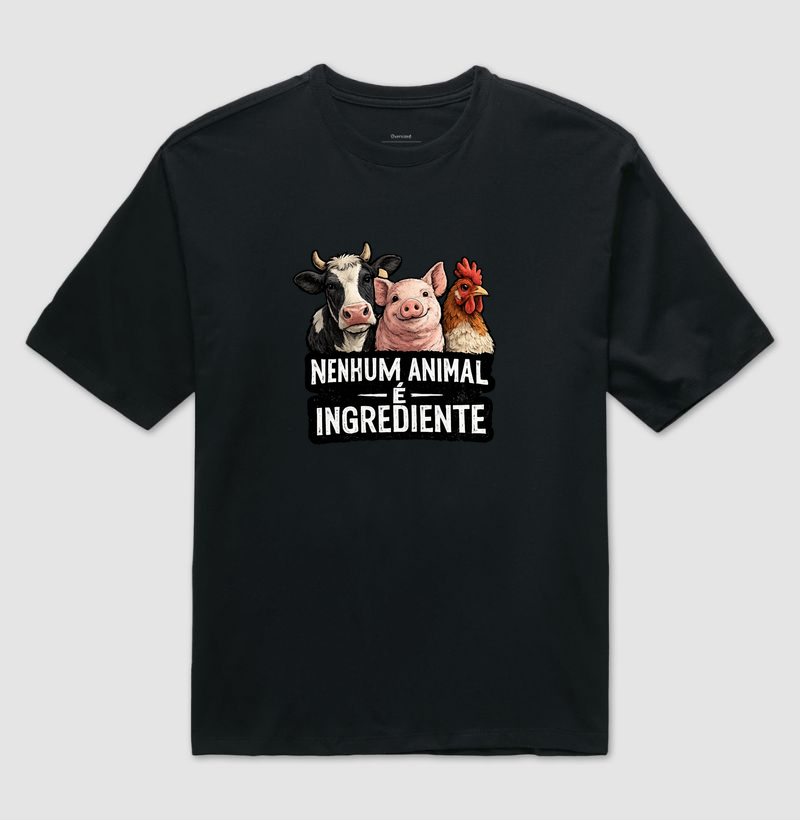 Nenhum animal é ingrediente
