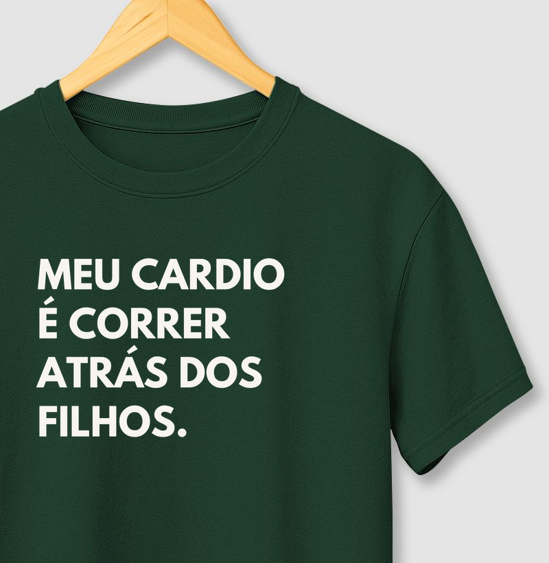 Meu cardio é correr atrás dos filhos