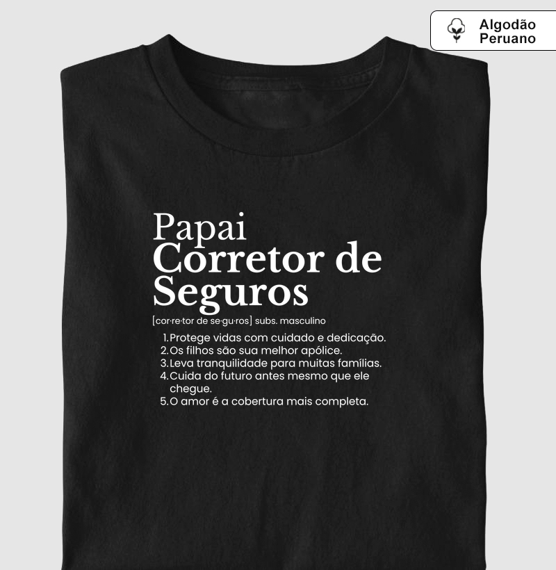 Papai Corretor de Seguros (de Saúde) - definição (algodão peruano)