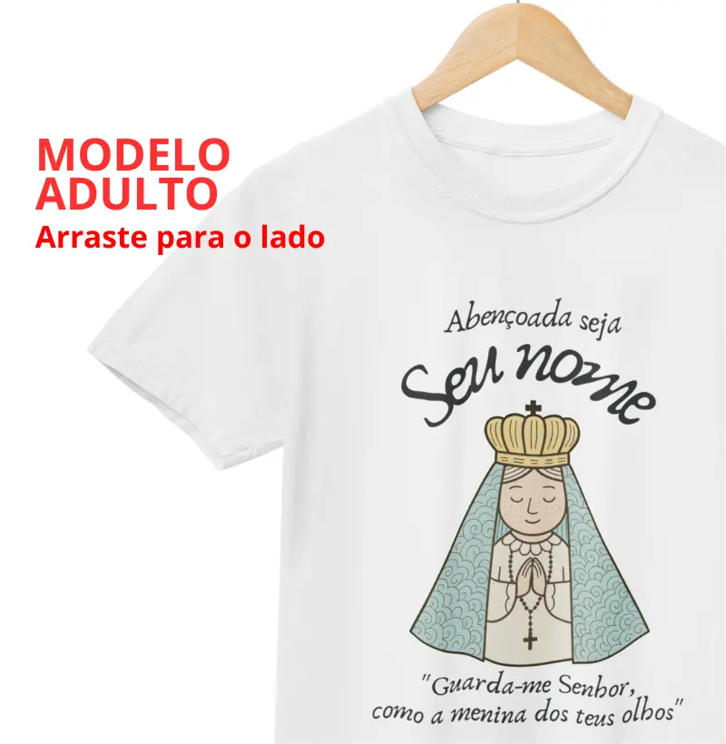 Adulto - Seu Nome - Personalizada