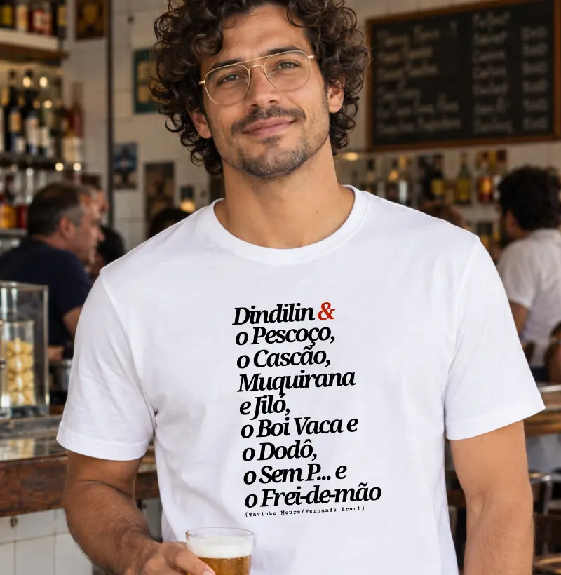 Dindilin (Cláudio Manoel) - Camiseta
