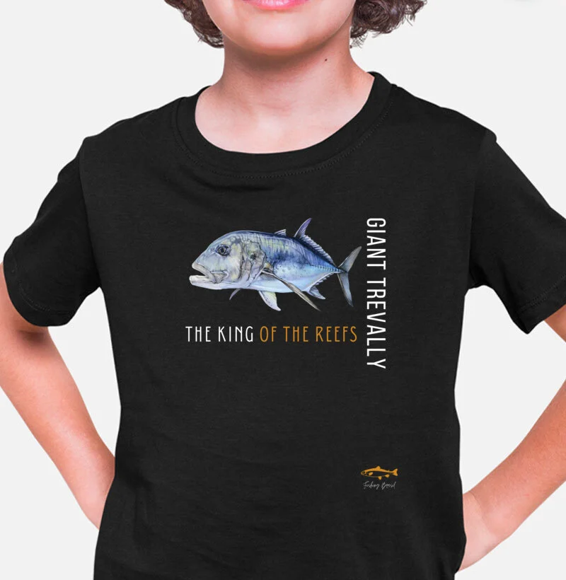 GIANT TREVALLY O REI DOS RECIFES KIDS