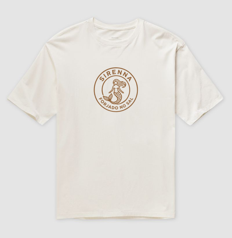 Camiseta Oversized Sirenna Badge