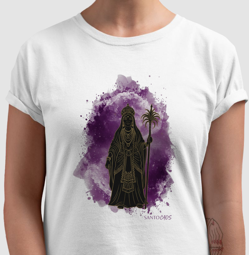 Camiseta Nanã Buruquê - Sabedoria e Cura (Aquarela)