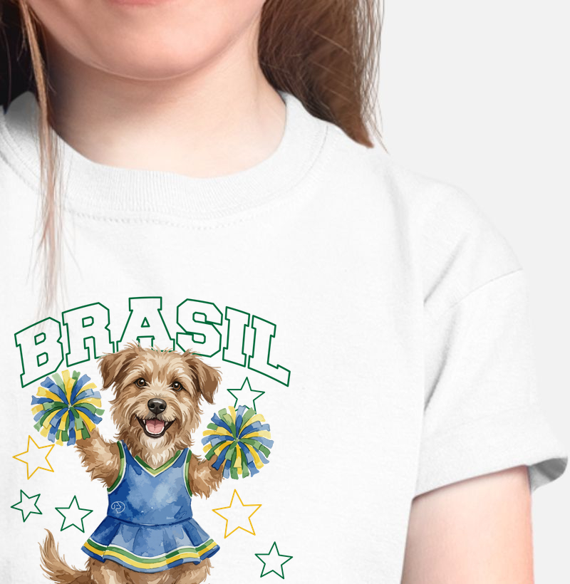 Cheerleader do Brasil - Camiseta Infantil