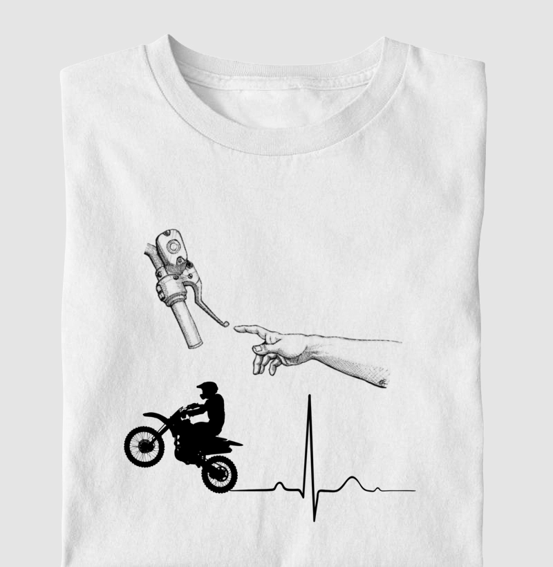 Camiseta Motociclista CORAÇÃO 2