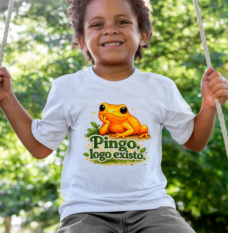Pingo, logo existo
