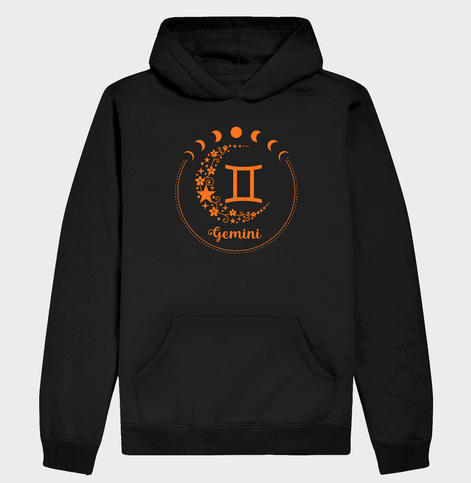 Gêmeos - Círculo Lunar - Hoodie Moletom