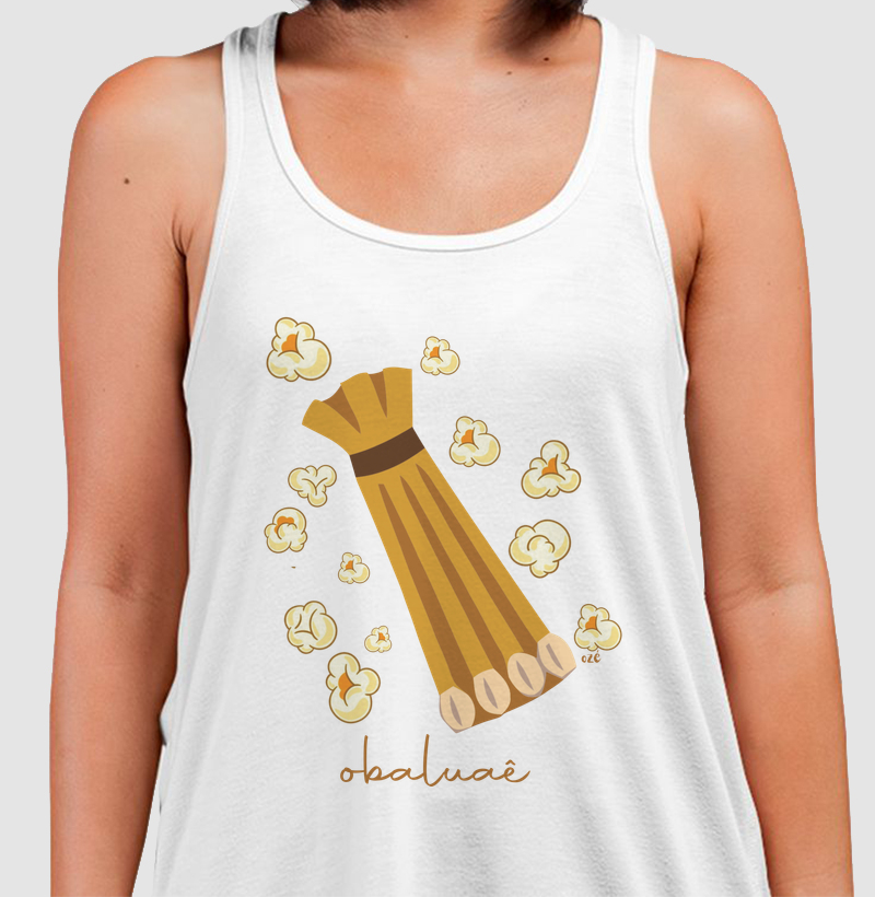 Obaluaê - Xaxará e pipocas