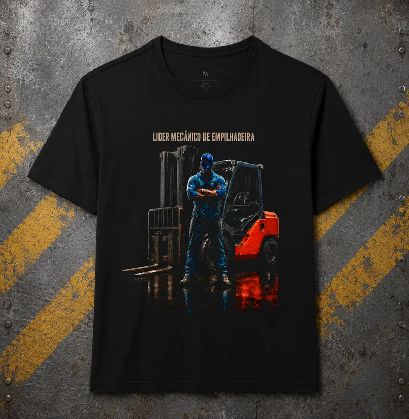 Líder Mecânico de Empilhadeira - Camiseta