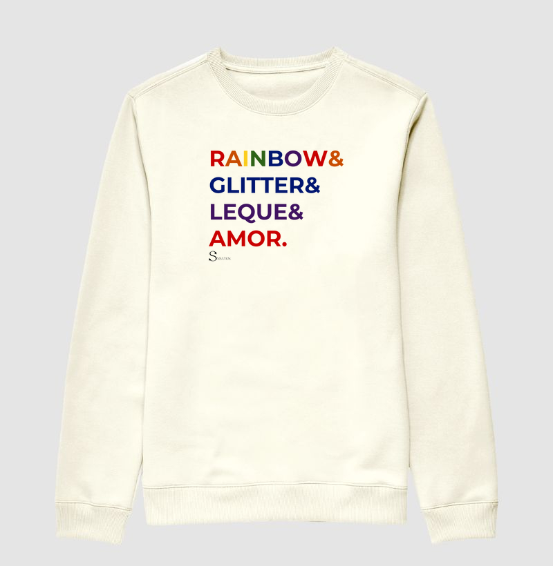 Suéter Moletom - Orgulho - Rainbow
