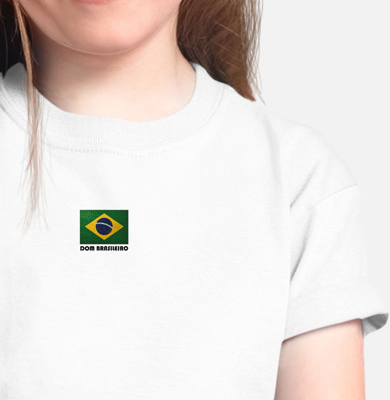 Camiseta Infantil DOM BRASILEIRO