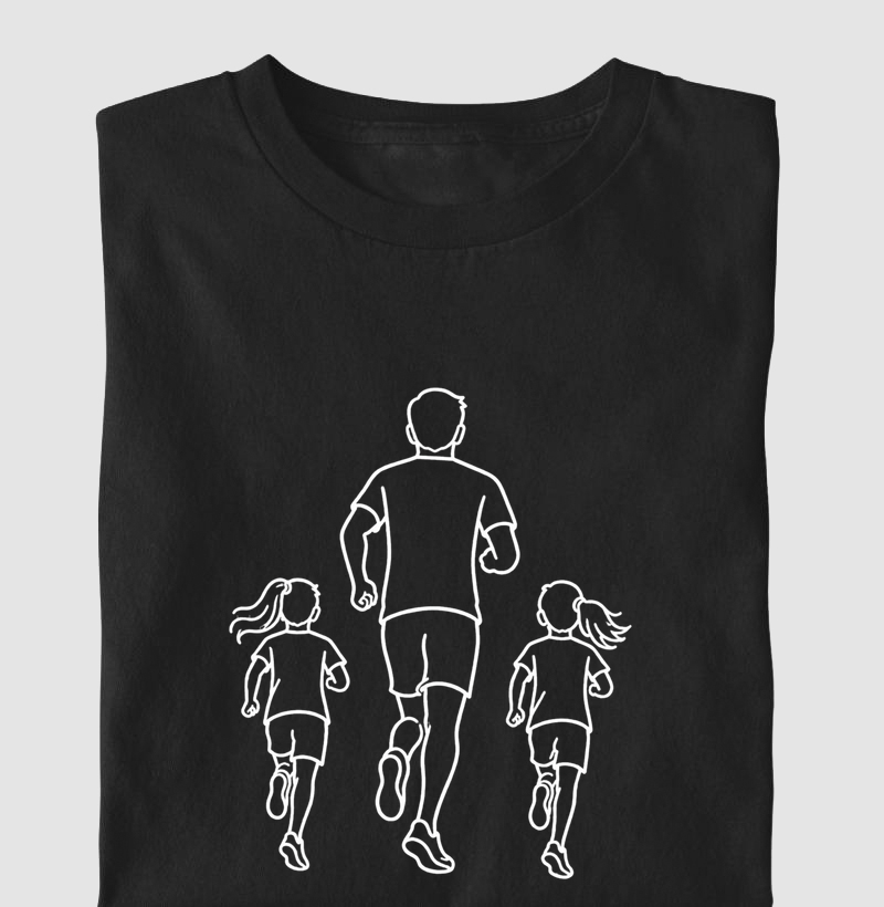 Camiseta Corrida - Pai & Filhas