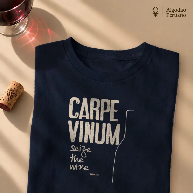 Camiseta Vinho - Carpe Vino