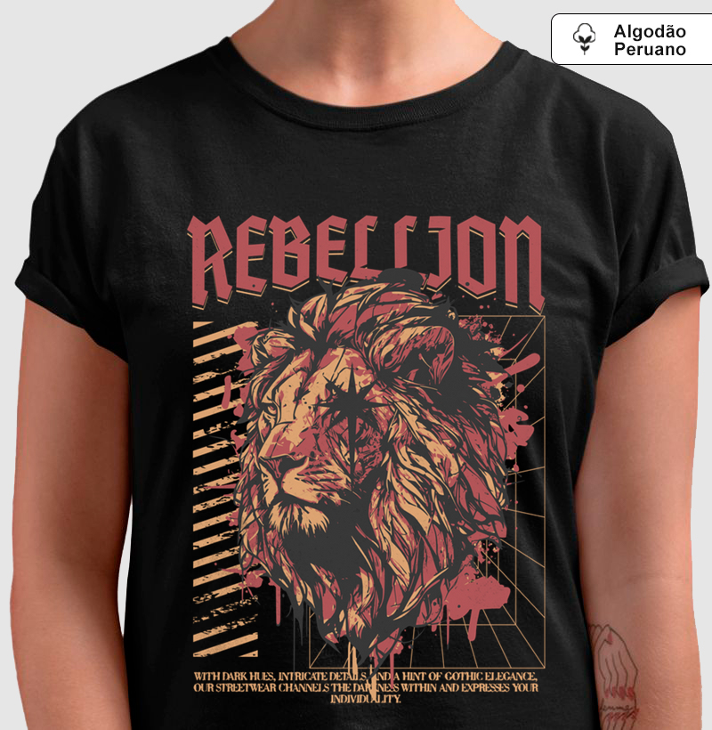 Rebell Jon - Produto Premium - Algodão Peruano